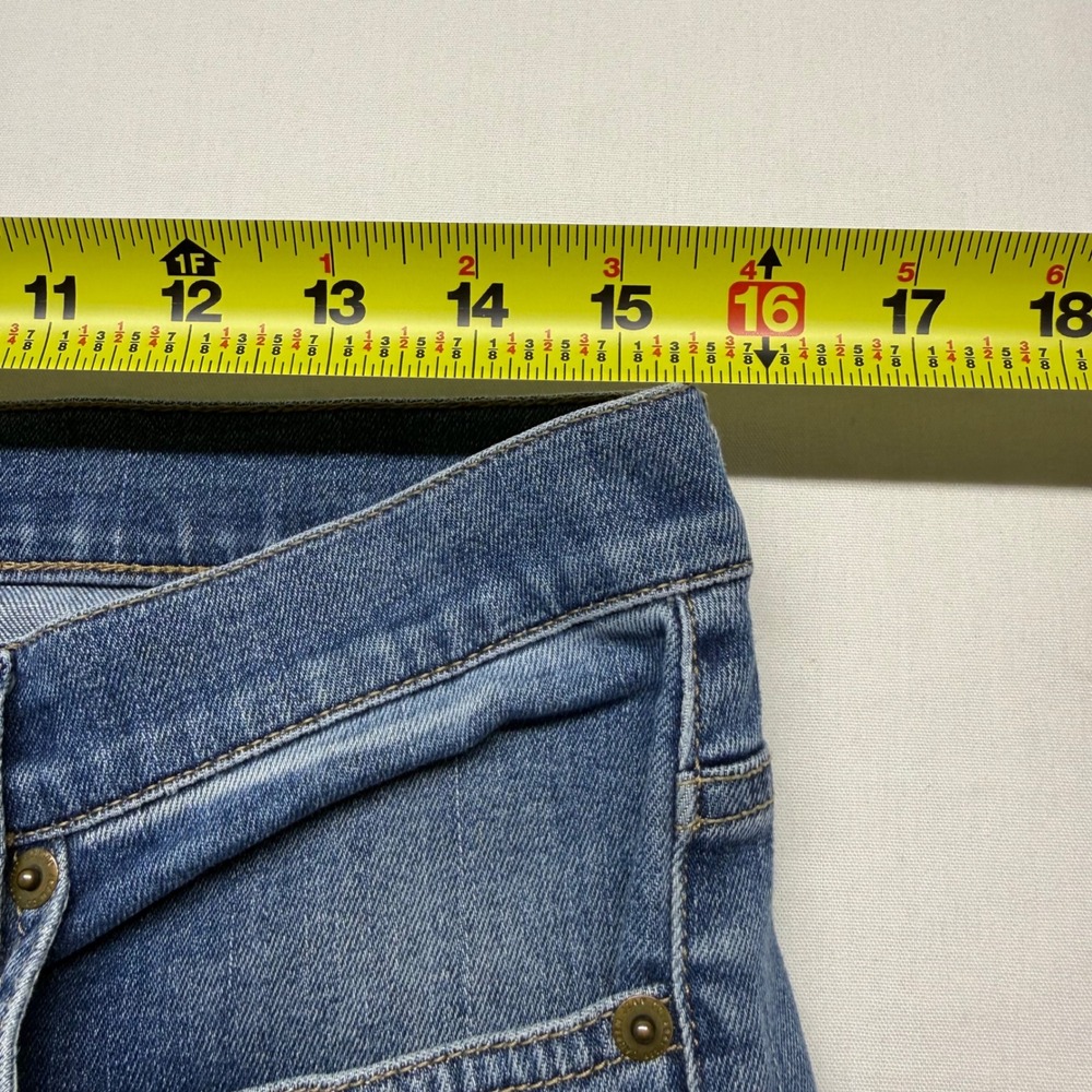Lauren Ralph Lauren Classic Straight Jeans 32x29 Mid Rise Stretch Blue Denim - Picture 11 of 11